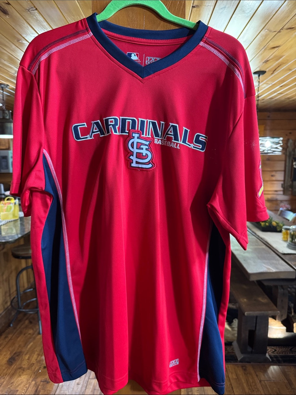 Genuine Merchandise St. Louis Cardinals Red and Navy Baseball Jersey